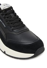 Armani Exchange Sneakersy XM001718 AF17544 UC001 Czarny. Kolor: czarny. Materiał: skóra #5