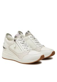 MICHAEL Michael Kors Sneakersy 43F4DBFS3L Biały. Kolor: biały. Materiał: skóra #4
