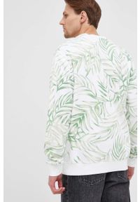 Guess bluza bawełniana męska kolor zielony wzorzysta. Okazja: na co dzień. Kolor: zielony. Materiał: bawełna. Styl: casual #3
