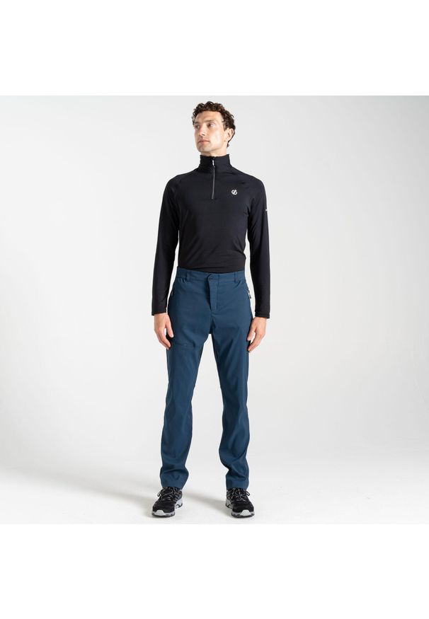 DARE 2B - Męskie spodnie Torrek. Kolor: niebieski. Materiał: poliester, elastan. Sezon: lato. Sport: turystyka piesza