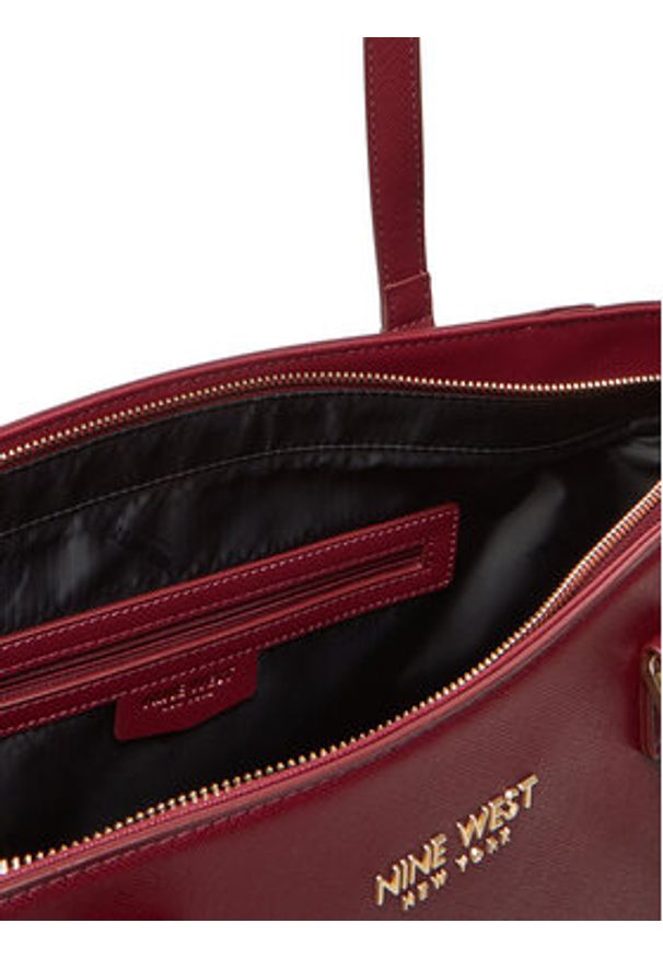 Nine West Torebka CEO-Midtown Maven-LX9844 Bordowy. Kolor: czerwony