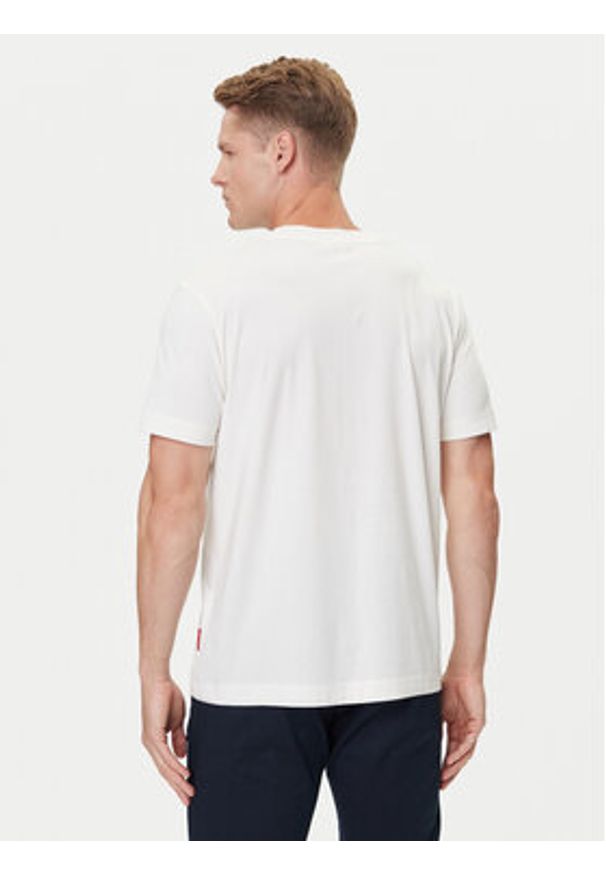 JOOP! Jeans T-Shirt 15 JJJ-08Anup 30047002 Beżowy Modern Fit. Kolor: beżowy. Materiał: bawełna