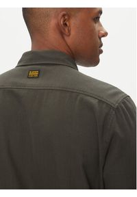G-Star RAW - G-Star Raw Koszula Marine D24963-D454 Brązowy Slim Fit. Kolor: brązowy. Materiał: bawełna. Styl: marine #4