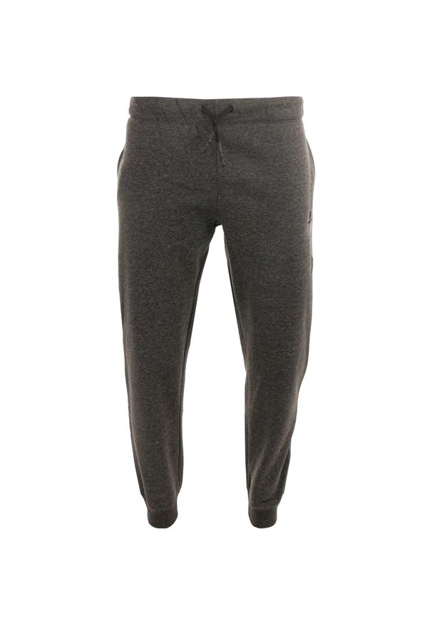 ZOOPLEMENTS - Spodnie dresowe męskie Athl. DPT. Rametto — Charcoal Melange, S. Kolor: szary. Materiał: dresówka. Sport: piłka nożna