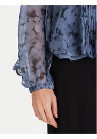 French Connection Bluzka 72ZBA Niebieski Regular Fit. Kolor: niebieski. Materiał: syntetyk #3