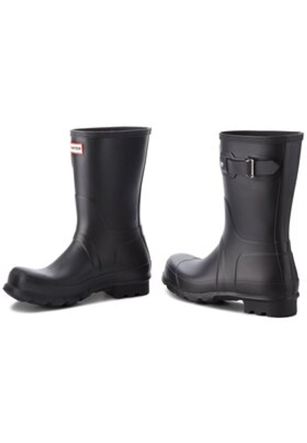 Hunter Kalosze Original Short MFS9000RMA Czarny. Kolor: czarny. Materiał: kauczuk