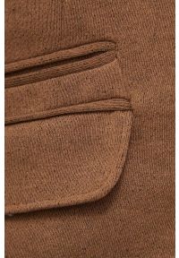 Only & Sons płaszcz męski kolor brązowy przejściowy. Okazja: na co dzień. Kolor: brązowy. Styl: casual, klasyczny #6