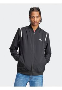 Adidas - adidas Bluza Scribble IJ6442 Czarny Regular Fit. Kolor: czarny. Materiał: syntetyk