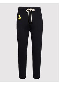 Zadig&Voltaire Spodnie dresowe Steevy WKTS0102F Czarny Regular Fit. Kolor: czarny. Materiał: bawełna #4