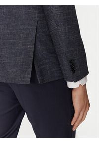 BOSS Marynarka H-Hutson-251 50539804 Granatowy Regular Fit. Kolor: niebieski. Materiał: wełna #3