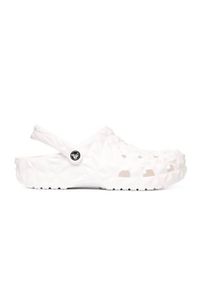 Buty do chodzenia męskie Crocs Classic Geometric Clog. Zapięcie: bez zapięcia. Kolor: biały. Materiał: materiał, syntetyk. Szerokość cholewki: normalna. Sport: turystyka piesza #1