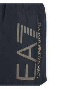 EA7 Emporio Armani Szorty kąpielowe 7M002001 AF14497 MC004 Czarny Regular Fit. Kolor: czarny. Materiał: syntetyk #2