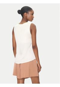 ViCOLO Bluzka TD0765 Écru Regular Fit. Kolor: kremowy. Materiał: syntetyk #4