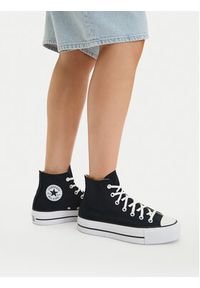 Converse Trampki Chuck Taylor All Star Lift Hi 560845C Czarny. Kolor: czarny. Materiał: materiał #5