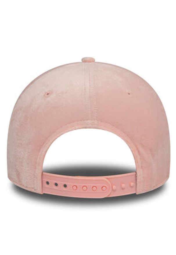 New Era Czapka z daszkiem Wmns Velour 940 La Dodgers 60503610 Różowy. Kolor: różowy. Materiał: materiał