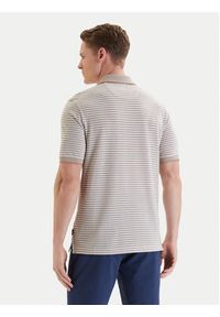 Bugatti Polo 8150-75092C Beżowy Regular Fit. Typ kołnierza: polo. Kolor: beżowy. Materiał: syntetyk #5