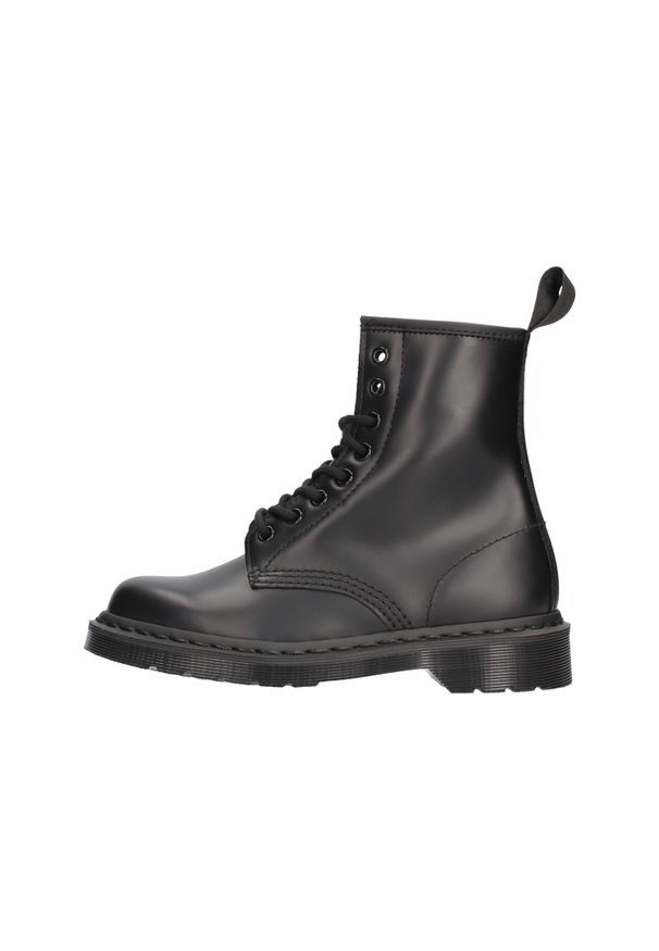 Dr. Martens - Buty 1460 Mono Smooth Rozmiar 36 Czarny - 14353001. Kolor: czarny. Materiał: koronka. Wzór: gładki, koronka