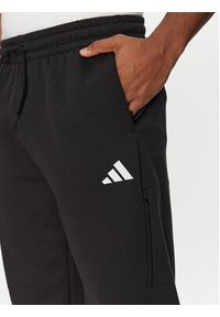 Adidas - adidas Spodnie dresowe Future Icons 3-Stripes JD4889 Czarny Loose Fit. Kolor: czarny. Materiał: bawełna #2