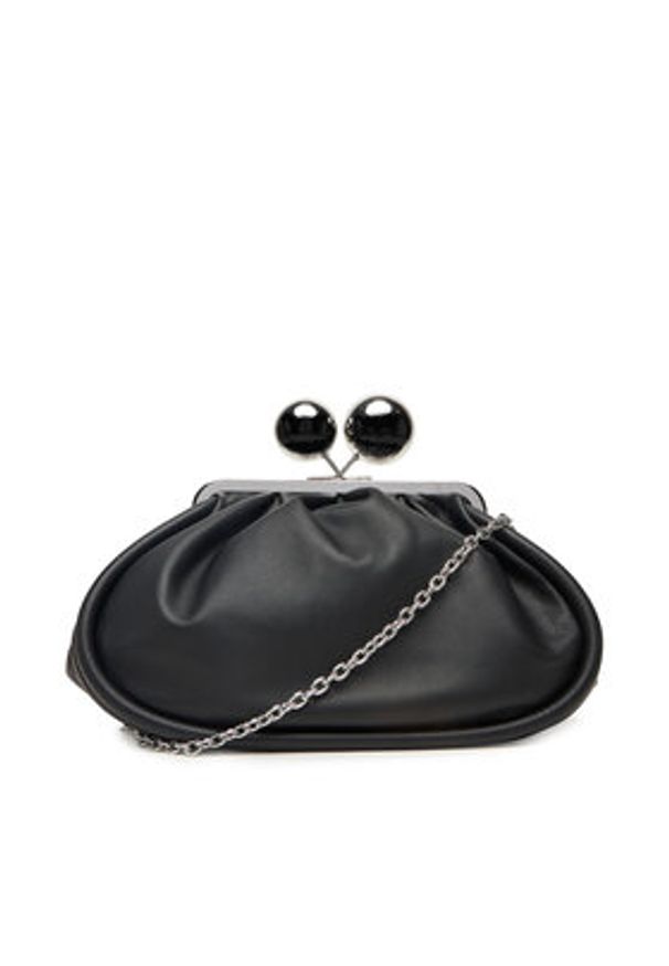 Weekend Max Mara Torebka 2525516025600 Czarny. Kolor: czarny. Materiał: skórzane