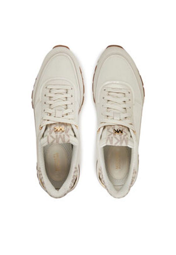 MICHAEL Michael Kors Sneakersy 43R5NOFS1L Écru. Kolor: kremowy. Materiał: materiał