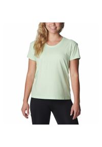 columbia - Koszulka Damska Columbia Sun Trek SS T-Shirt. Kolor: zielony