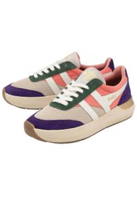Buty do chodzenia damskie Gola Raven. Kolor: beżowy, pomarańczowy, żółty, fioletowy, wielokolorowy. Materiał: materiał, nylon. Szerokość cholewki: normalna. Sport: turystyka piesza #2