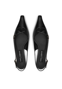 DOLCE & GABBANA - Dolce&Gabbana Czółenka CG0811 A1953 Czarny. Kolor: czarny. Materiał: skóra #3