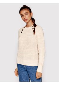 Scotch & Soda Sweter 167936 Beżowy Regular Fit. Kolor: beżowy. Materiał: syntetyk #1