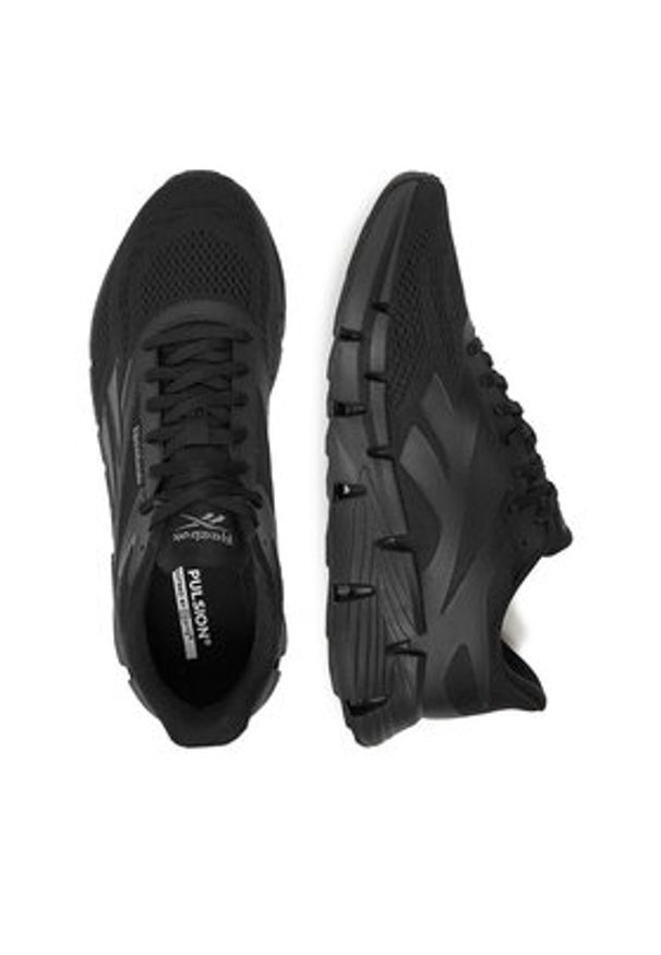 Reebok Buty do biegania EO-ZIG DYNAMICA 6 100225490 Czarny. Kolor: czarny. Materiał: materiał