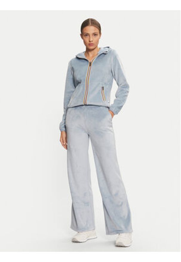 K-Way Bluza Lily K8138NW Niebieski Relaxed Fit. Kolor: niebieski. Materiał: syntetyk