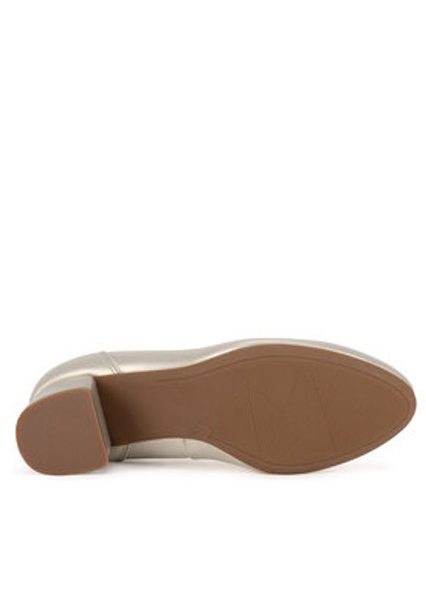 Lasocki Czółenka WYL4060-1Z Beżowy. Kolor: beżowy. Materiał: skóra