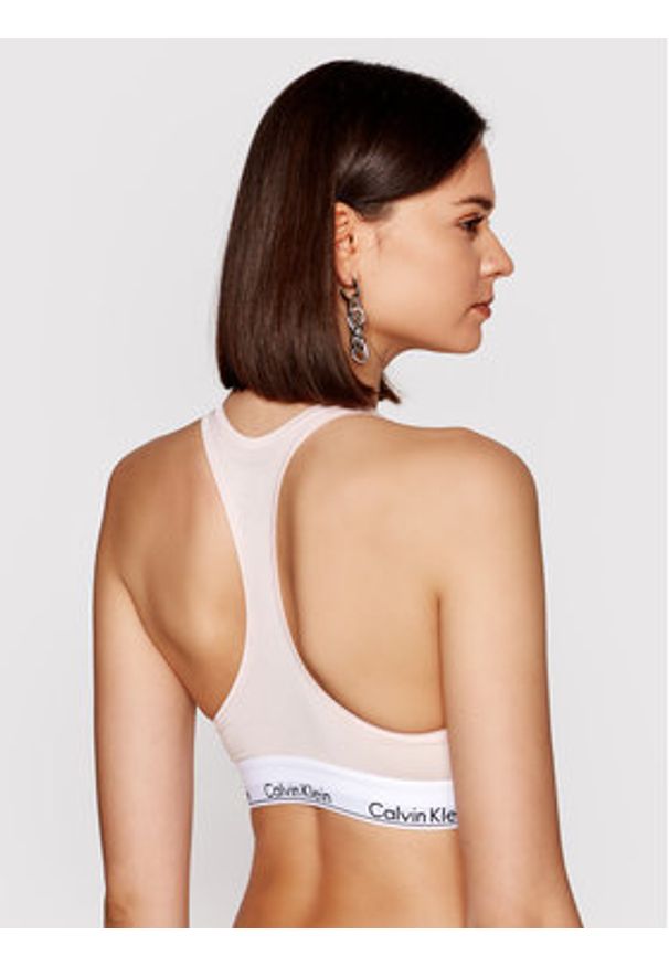 Calvin Klein Underwear Biustonosz top 0000F3785E Różowy. Kolor: różowy. Materiał: bawełna