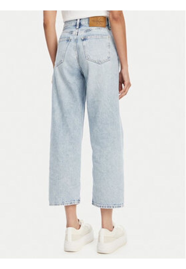 Calvin Klein Jeans Jeansy Barrel J20J225603 Niebieski Loose Fit. Kolor: niebieski