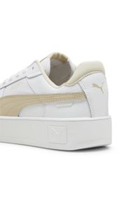 Puma - Sneakersy damskie Carina Street PUMA White Putty Beige. Kolor: wielokolorowy, beżowy, biały. Sport: turystyka piesza