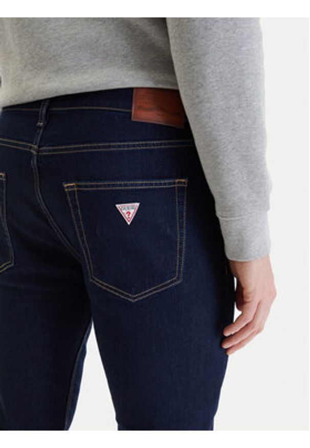 Guess Jeans Jeansy 180473 Niebieski Slim Fit. Kolor: niebieski