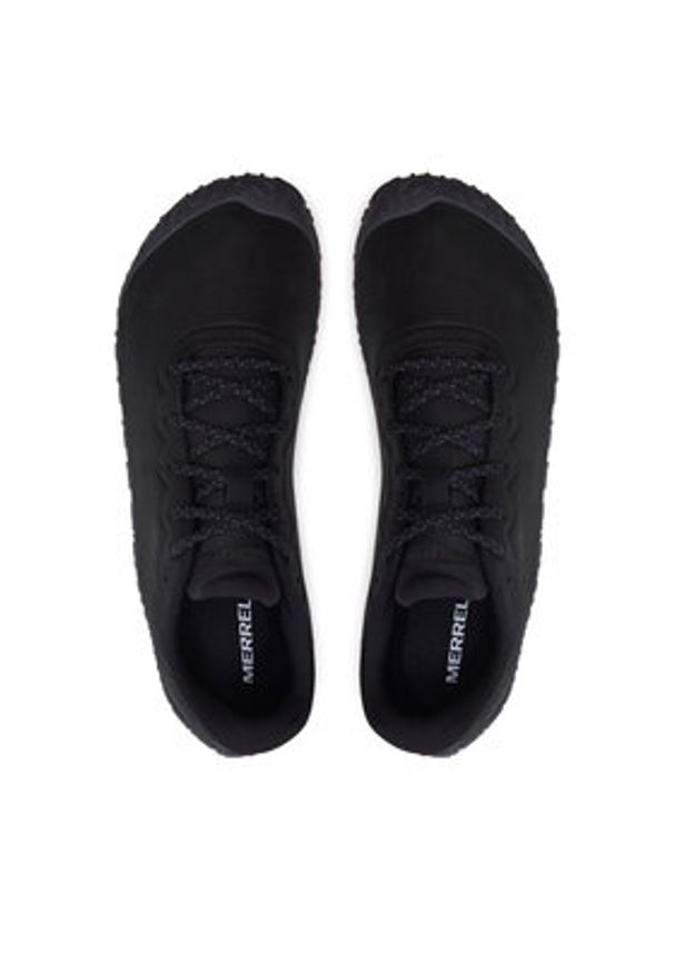 Merrell Sneakersy Vapor Glove 6 Ltr J067939 Czarny. Kolor: czarny. Materiał: skóra