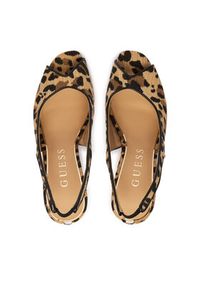 Guess Sandały FLJKL2 ELE07 Beżowy jasny. Kolor: beżowy. Materiał: materiał #3