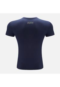 Koszulka slim DZIK® navy. Materiał: materiał #2