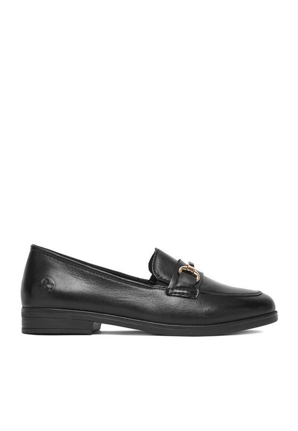 Rieker Loafersy CEO-46262-01 Czarny. Kolor: czarny. Materiał: skóra