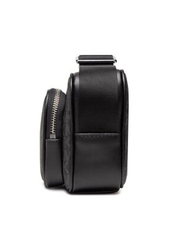 MICHAEL Michael Kors Saszetka Hudson 33U2LHDC2B Czarny. Kolor: czarny. Materiał: skóra