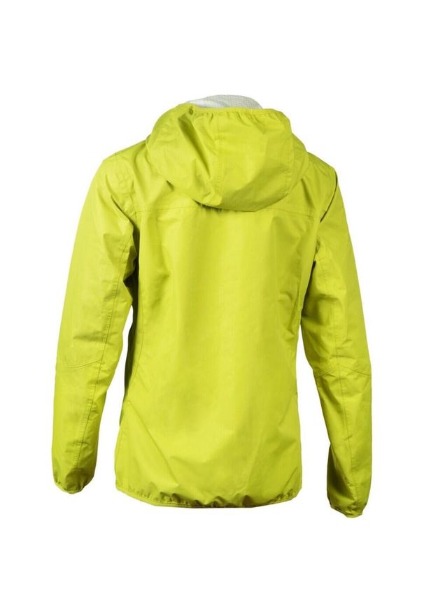 ELEMENTERRE - Damska kurtka wodoodporna Élémenterre Tempest. Kolor: zielony. Sport: turystyka piesza