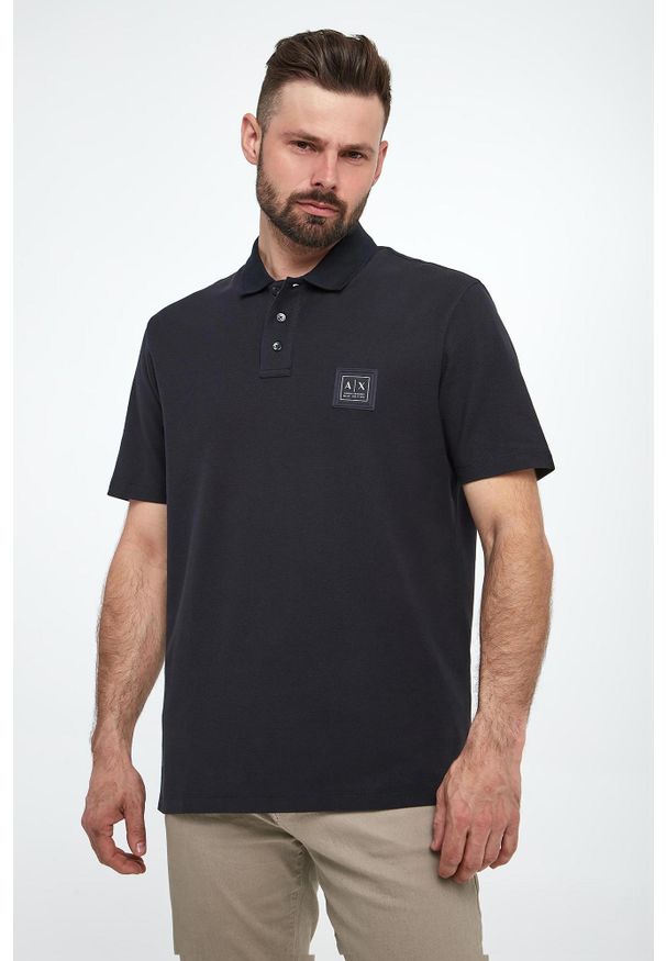 Armani Exchange - Polo męskie ARMANI EXCHANGE. Typ kołnierza: polo