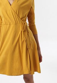 Born2be - Żółta Sukienka Thelrea. Kolor: żółty #5