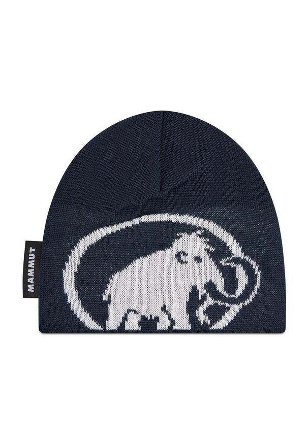 Czapka Mammut. Kolor: niebieski. Styl: marine