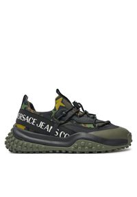 Sneakersy Versace Jeans Couture. Kolor: brązowy