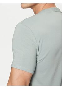 Guess T-Shirt M2YI24 J1314 Błękitny Slim Fit. Kolor: niebieski. Materiał: bawełna