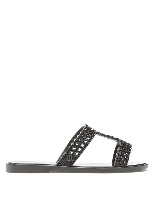 melissa - Melissa Klapki Glowing Slide Ad 33820 Czarny. Kolor: czarny