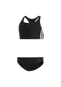 Adidas - Bikini dla dzieci adidas 3-Stripes. Kolor: czarny, biały, wielokolorowy