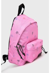 Eastpak plecak damski kolor różowy mały wzorzysty. Kolor: różowy