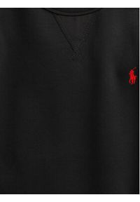 Polo Ralph Lauren Bluza 710766772001 Czarny Regular Fit. Typ kołnierza: polo. Kolor: czarny. Materiał: syntetyk, bawełna #7